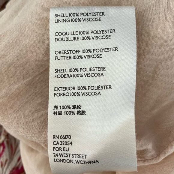 Free People Closer To The Heart Mini Dress in Pink Floral Size Small NWOT - Picture 13 of 14